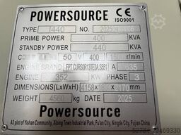 Iveco CR13TE3A - 440 kVA Generator - DPX-19796