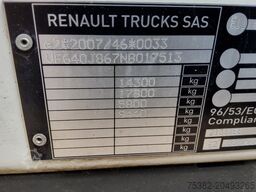 Renault D SERIE 280.14 TON - EURO 6 - 31-BTH-9 - LUCHTG...