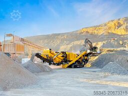 FABO Mobile Crawler Crushing Plant Mobile Crushing and Screening Plant