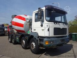 MAN 32-364 LIEBHERR MIXER,STEEL SPRINGS,BIG AXEL