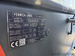 LINDE H20D-01 Triplo 470 Freelift / Sideshift  5355UUR VW Diesel 2012