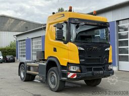 SCANIA 450 XT 4x4 Euro 6 SZM Kipphydraulik Blatt / Luft