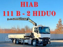 RENAULT T 380 * HIAB 111 B - 2 HIDUO + FUNK / 6x2!
