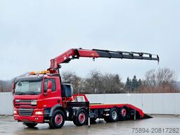 DAF 85.510*ABSCHLEPPWAGEN 8,00m+ FASSI F4 A.2.26