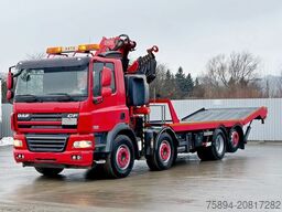 DAF 85.510*ABSCHLEPPWAGEN 8,00m+ FASSI F4 A.2.26