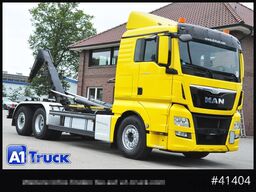 MAN TGX 26,500, Meiller, Knickarm, Lenkachse, Funk