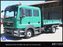 MAN TGL 8.220 Doka Kipper, Standklima, 7-Sitzer, AHK
