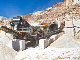 FABO crushing equipment PRO-150 MOBILE CRUSHER WOBBLER FEEDER