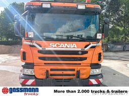 Scania P 360 4x4, Kran Palfinger PK 12001 EH, Funk,