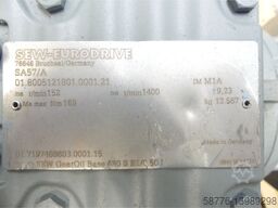 SEW-Eurodrive SA57 DRE100LC4/ASE1/TF Motor SN 01.7197488603.0001.15 + SA57/A