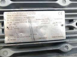 SEW-Eurodrive SA57 DRE100LC4/ASE1/TF Motor SN 01.7197488603.0001.15 + SA57/A