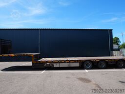 Lintrailers 3 axle semi low loader extendable 650cm