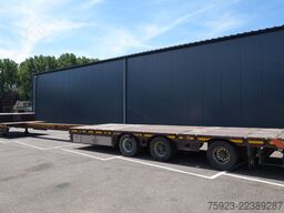 Lintrailers 3 axle semi low loader extendable 650cm