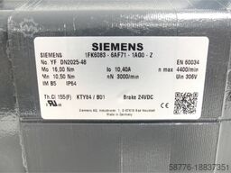 Siemens 1FK6083-6AF71-1AG0 - Z SN:YFDN2025-48 generalüberholt mit 12 Monaten Gewährleistung!