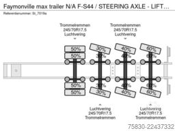 Faymonville max trailer N/A F-S44 / STEERING AXLE - LIFT AX...