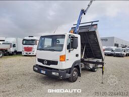 NISSAN ATLEON - NISSAN ATLEON 35.15 CASSONE RIBALTABILE TRILATERALE CON GRU