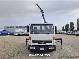 NISSAN ATLEON - NISSAN ATLEON 35.15 CASSONE RIBALTABILE TRILATERALE CON GRU