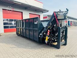  Abrollcontainer Container 6,5 m Kran  Fassi F150