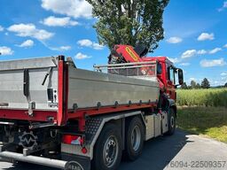 MAN TGS 28.480 6x4-4 ALLRAD KRAN 19m SEILWINDE Wechs