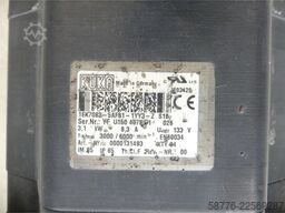 KUKA 1FK7083-5AF81-1YY3-Z S16 Servomotor SN: YFU1504678191026