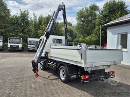 Fuso 3S15 Kipper mit Ladekran Funk 3x hydr. Kran