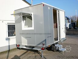 Vezeko MOBI3211 Bauwagen 4-Personen Chemie-WC Lager 1300kg 313x217x212cm Mannschaftswagen
