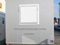 Vezeko MOBI3211 Bauwagen 4-Personen Chemie-WC Lager 1300kg 313x217x212cm Mannschaftswagen