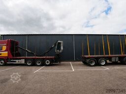 Scania R 580 V8 8X4 LOGTRANSPORT COMBI WITH KESLA 2112...