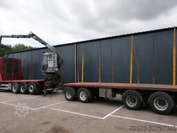 Scania R 580 V8 8X4 LOGTRANSPORT COMBI WITH KESLA 2112...