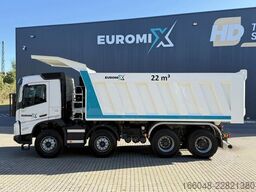 Volvo FMX 500 FMX13 500 8X4 13L Eckige Mulde Kipper