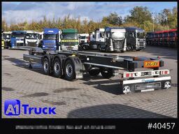 KRONE Container Chassi lang, 2 x 7,45 Wechselbrücken, wenig genutzt..