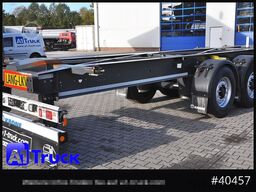 KRONE Container Chassi lang, 2 x 7,45 Wechselbrücken, wenig genutzt..