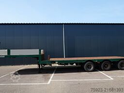 Nooteboom 3 axle semi low loader extendable