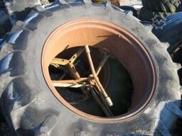 Lastikli tekerlek  Dubbellucht Molcon 3 ster 16,9 x 34