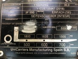 UniCarriers Y1D2A25Q (DX25)