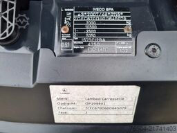 Iveco Daily 70C18 Koffer 7 TON LBW 1000 Kg Euro 6