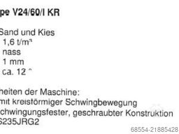 Wolff Aufbereitungssysteme V24/60/I KR