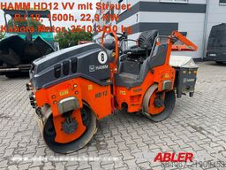 Hamm HD12VV Tandemwalze mit Streuer