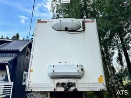 Limetec 2 axle City trailer w/ full side opening.