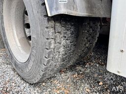 Limetec 2 axle City trailer w/ full side opening.