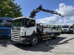 Scania P94 220 Kran Hiab 135-4 bis 16 Meter