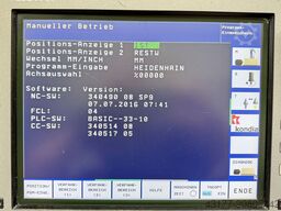 KONDIA Heidenhain TNC 530 A-6 und A-10 IKZ + Zubehör