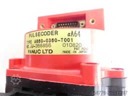 Fanuc A06B-0373-B075 AC Servomotor SN: C018F3297 mit Pulsecoder A860-0360-T001