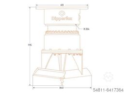 Sonstige/Other Dipperfox Stubbenfräse 850 Pro