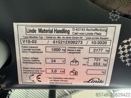 LINDE V 10 /  * DOUBLE steering !! FULL options !!