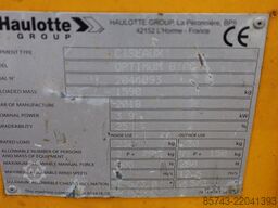 Haulotte Optimum 8 As-Is, Electric, 7.77m Working Height, 2