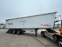 MEGA ALU-KASTENMULDE 55M³, SAF-ACHSEN, ROLLPLANE, KOMBIKLAPPE, STEHPODEST