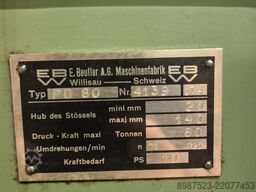 E. Beutler A.G. Maschinenfabrik PD 80 Typ LK80