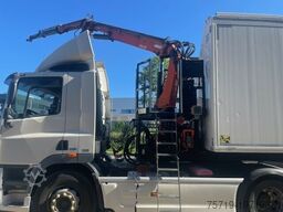 DAF 85.460 + Kraker Waalking Floor/Kran