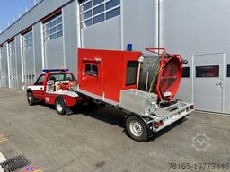 Chevrolet CK3500 Cheyenne mit Auflieger mit Lüfter